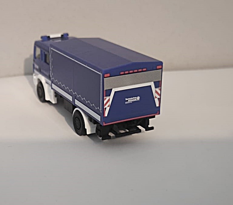 Herpa 962247 | MAN TGM Mehrzweckkraftwagen (MzKW) | THW Fürth | 1:87