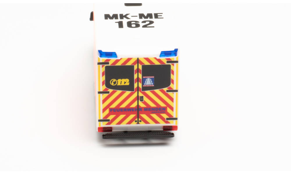 Herpa 944601 - Mercedes-Benz Sprinter `18 Fahrtec NRW - Rettungsdienst Feuerwehr Menden. 1:87