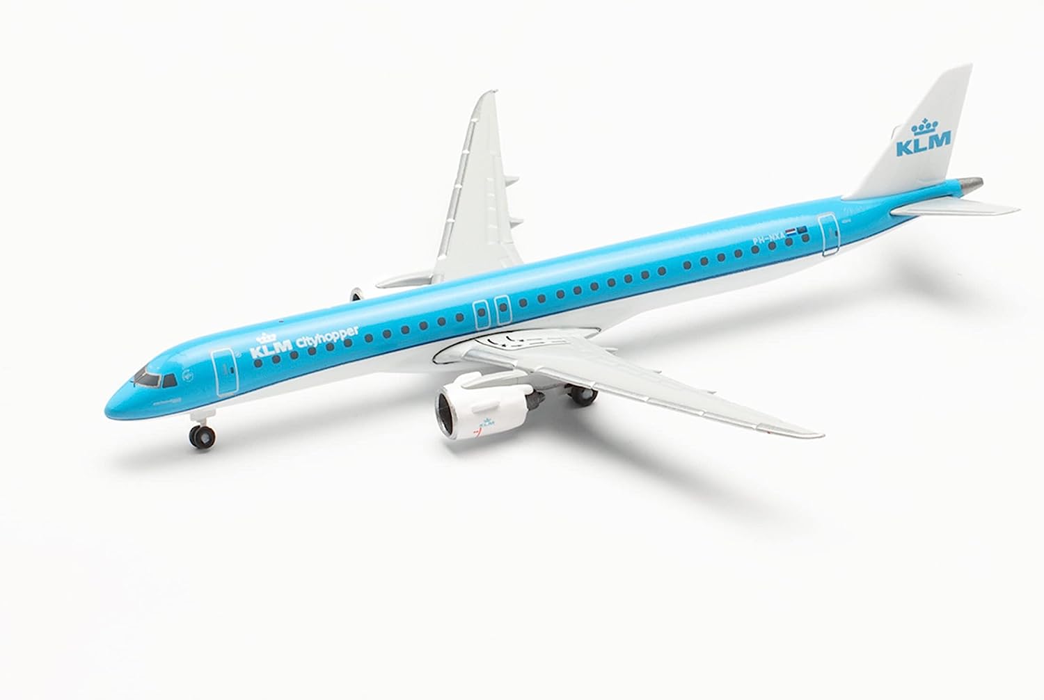 Herpa Wings 536554 | KLM Cityhopper Embraer E195-E2 | PH-NXA| 1:500
