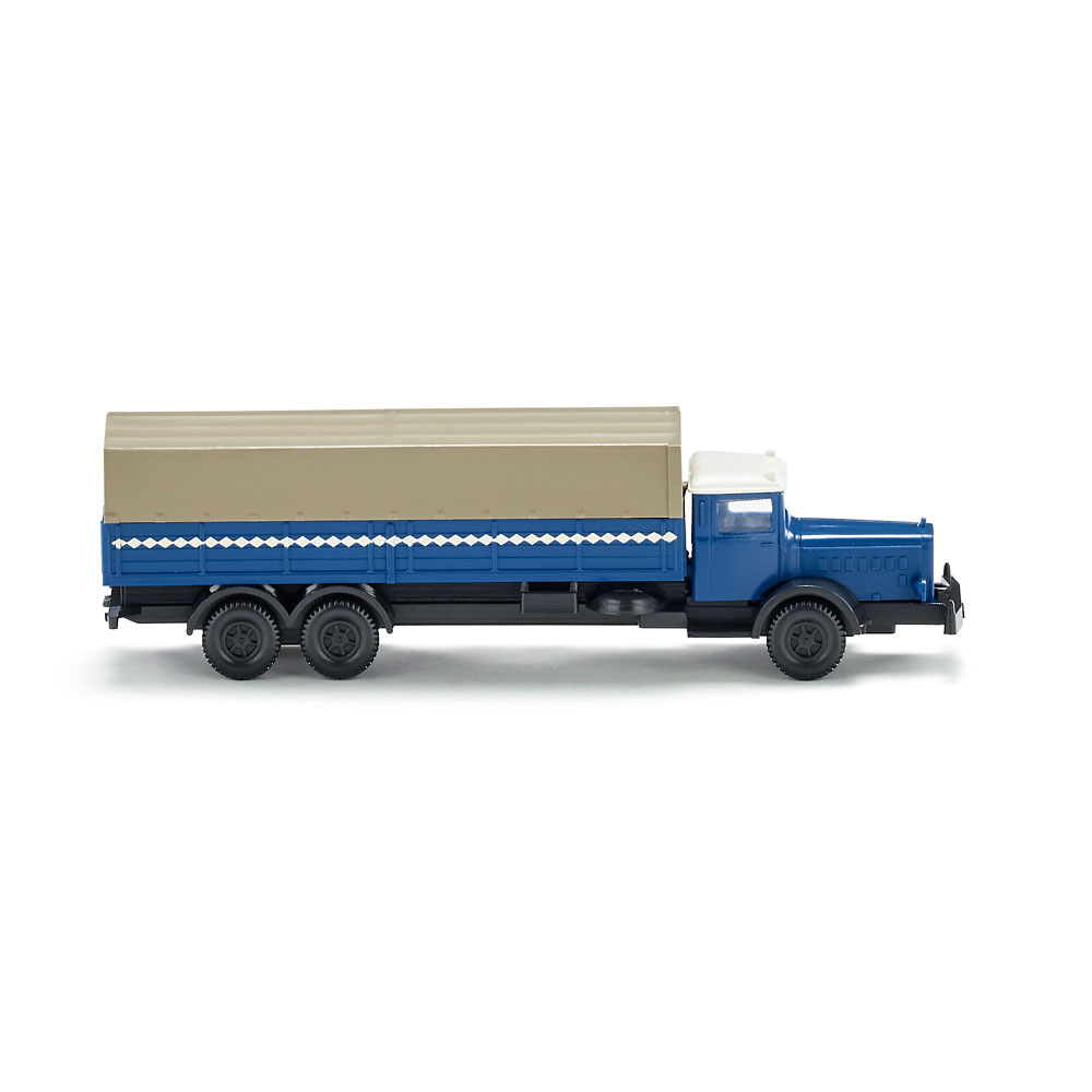 Wiking 094306 | MB L 10000 | Pritschen-LKW | azurblau | Spur N | 1:160