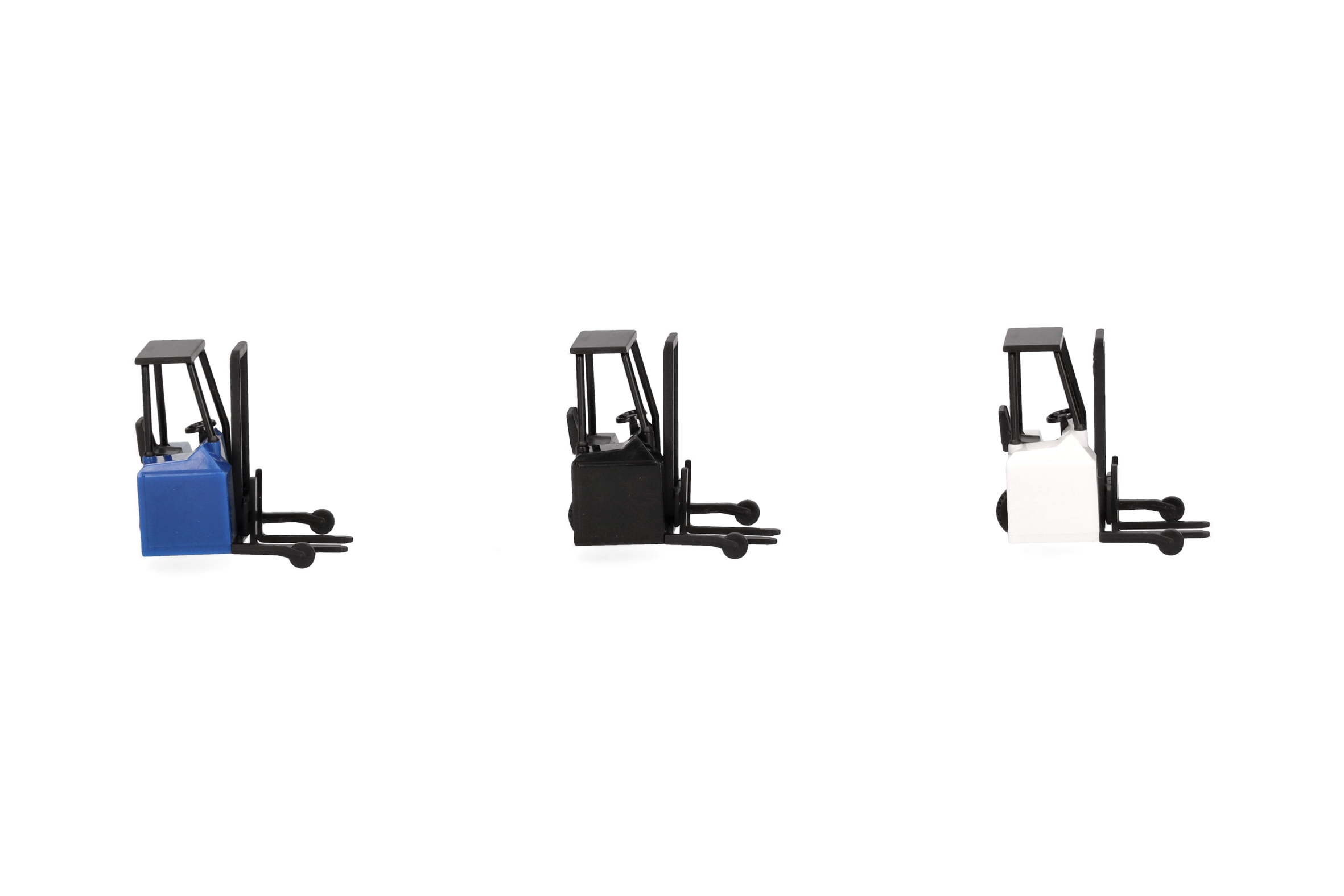 Herpa Zubehör 053860-002 | Mitnahmestapler in weiß, blau und schwarz | 1:87