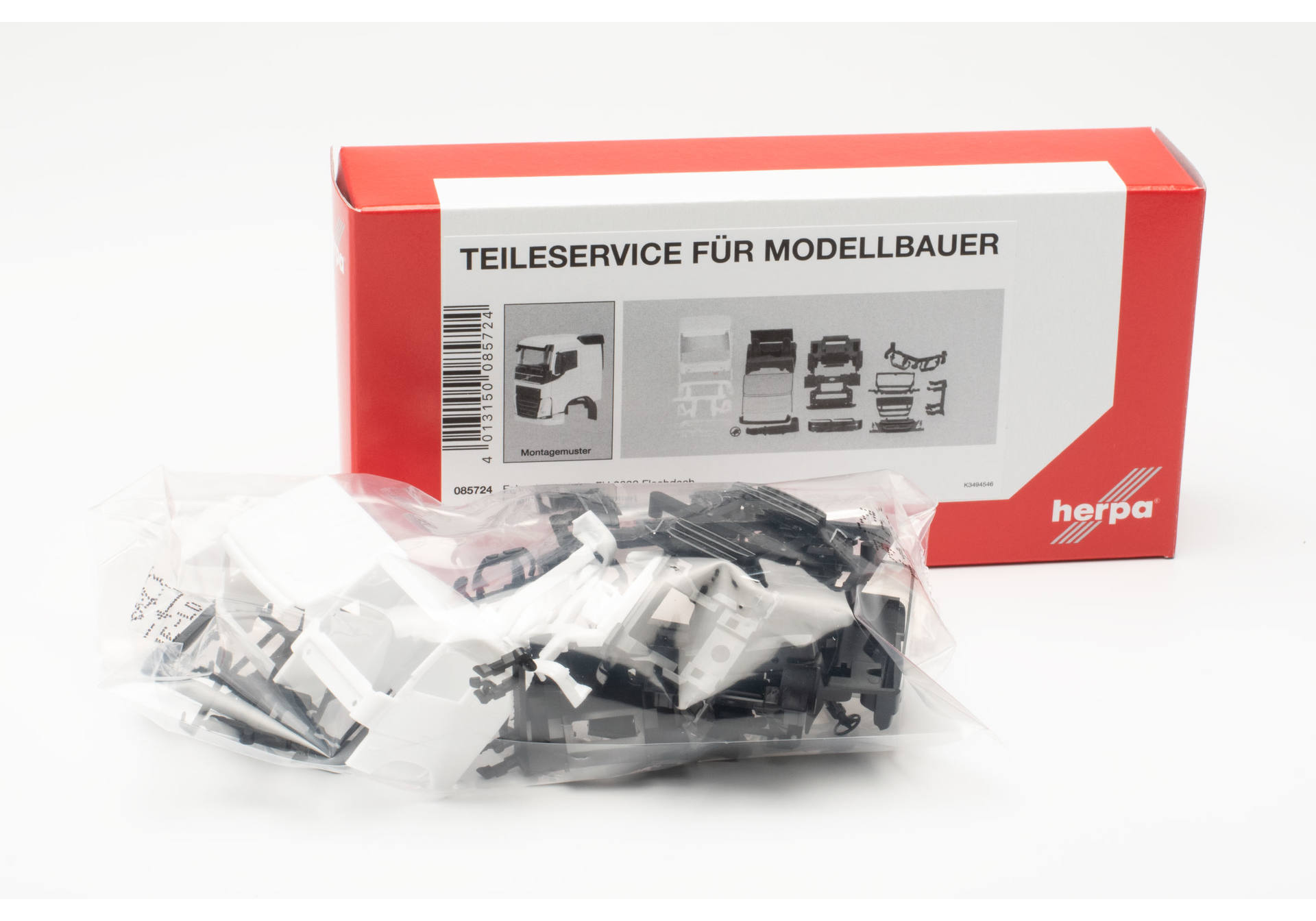 Herpa Teileservice 085724 | Volvo FH 2020 Flachdach | 1:87