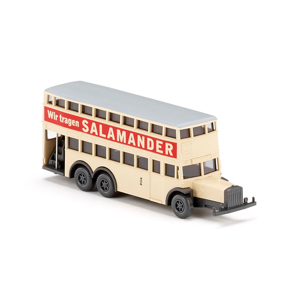 Wiking 097303 | Berliner Doppeldeckerbus D 38 | Salamander | Spur N | 1:160