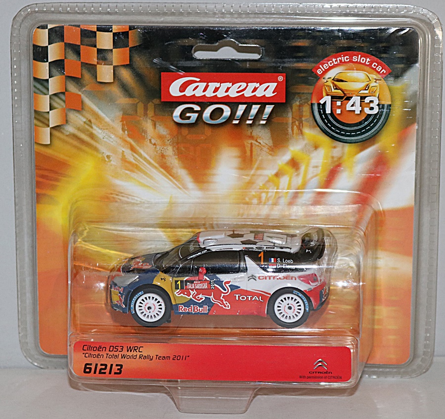 61213 Carrera GO!!! | Citroen DS3 WRC | Total World Rally Team 2011 | 1:43