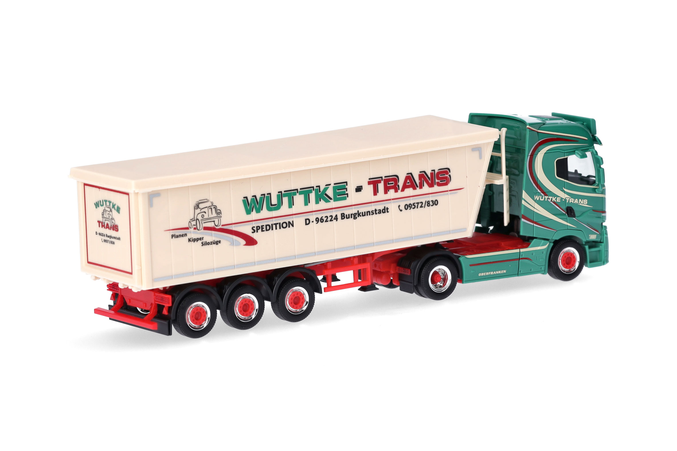 Herpa 317610 | Renault T facelift | Stöffelliner-Sattelzug | Wuttke-Trans | 1:87