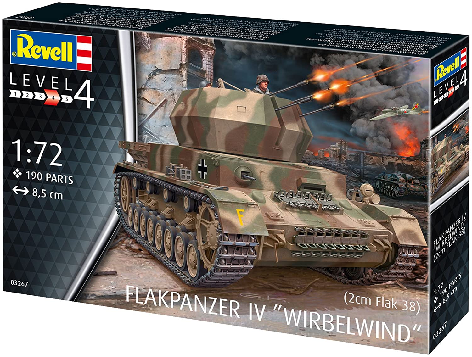 Revell 03267 - Flakpanzer IV - Wirbelwind. 1:72