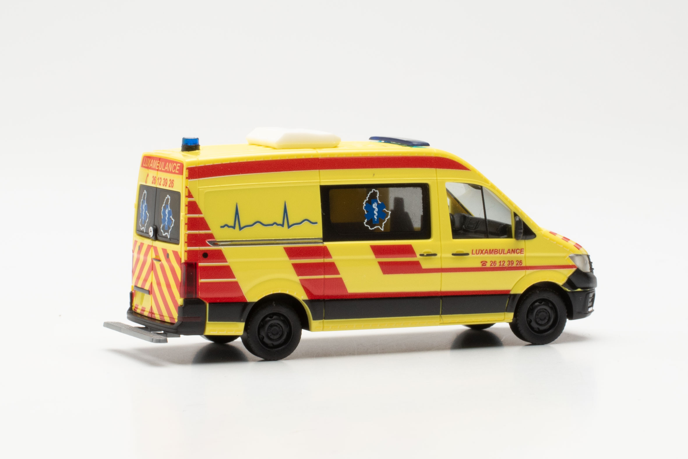 Herpa 097529 | VW Crafter RTW | Luxambulance | 1:87
