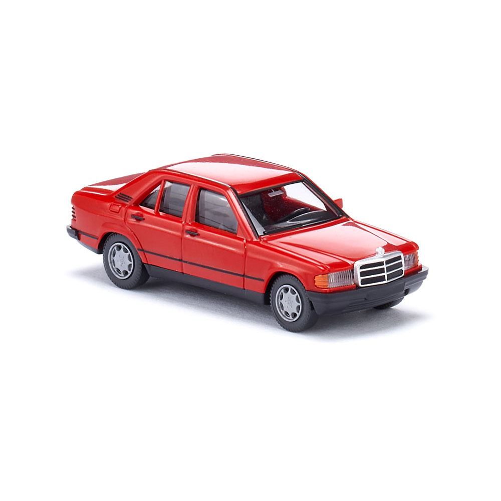 Wiking 014501 | Mercedes Benz 190 E | signalrot | 1:87