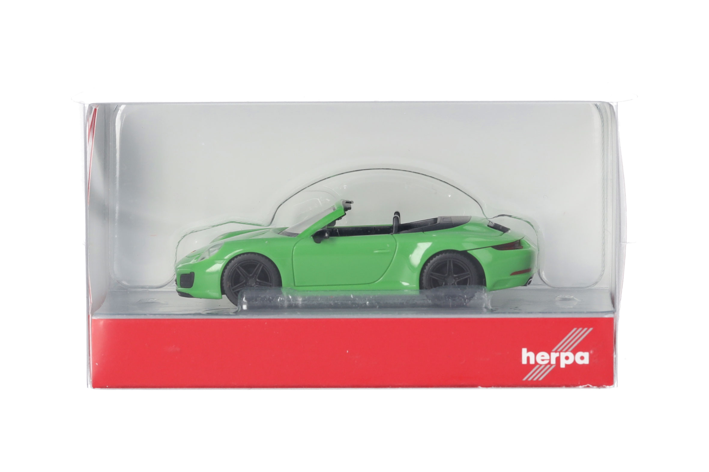 Herpa 420365 | Porsche 911 (991) Carrera 2 Cabrio | lizardgrün  | 1:87