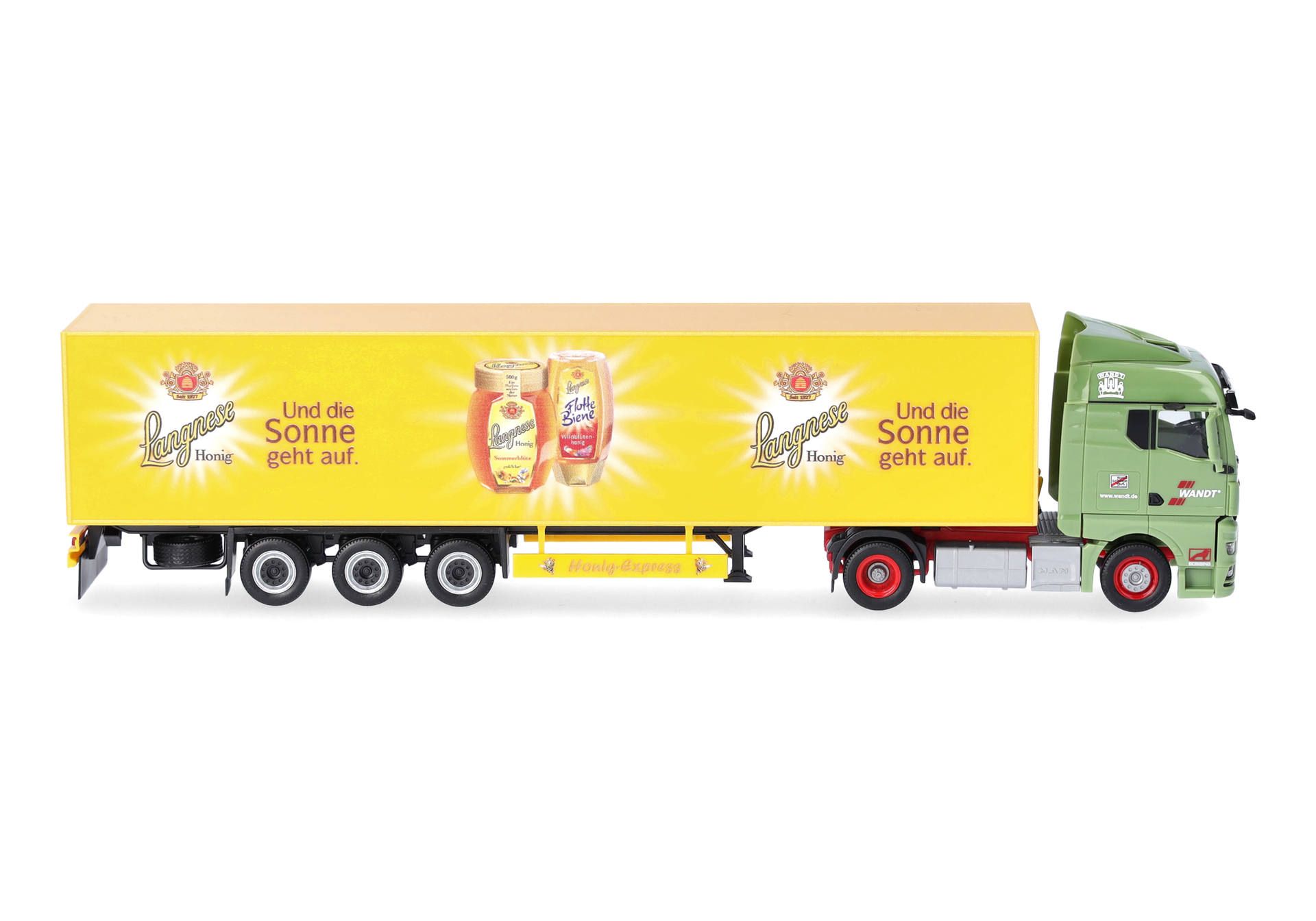 Herpa 318266 | MAN TGX GM Koffer-Sattelzug | Wandt/Langnese | 1:87