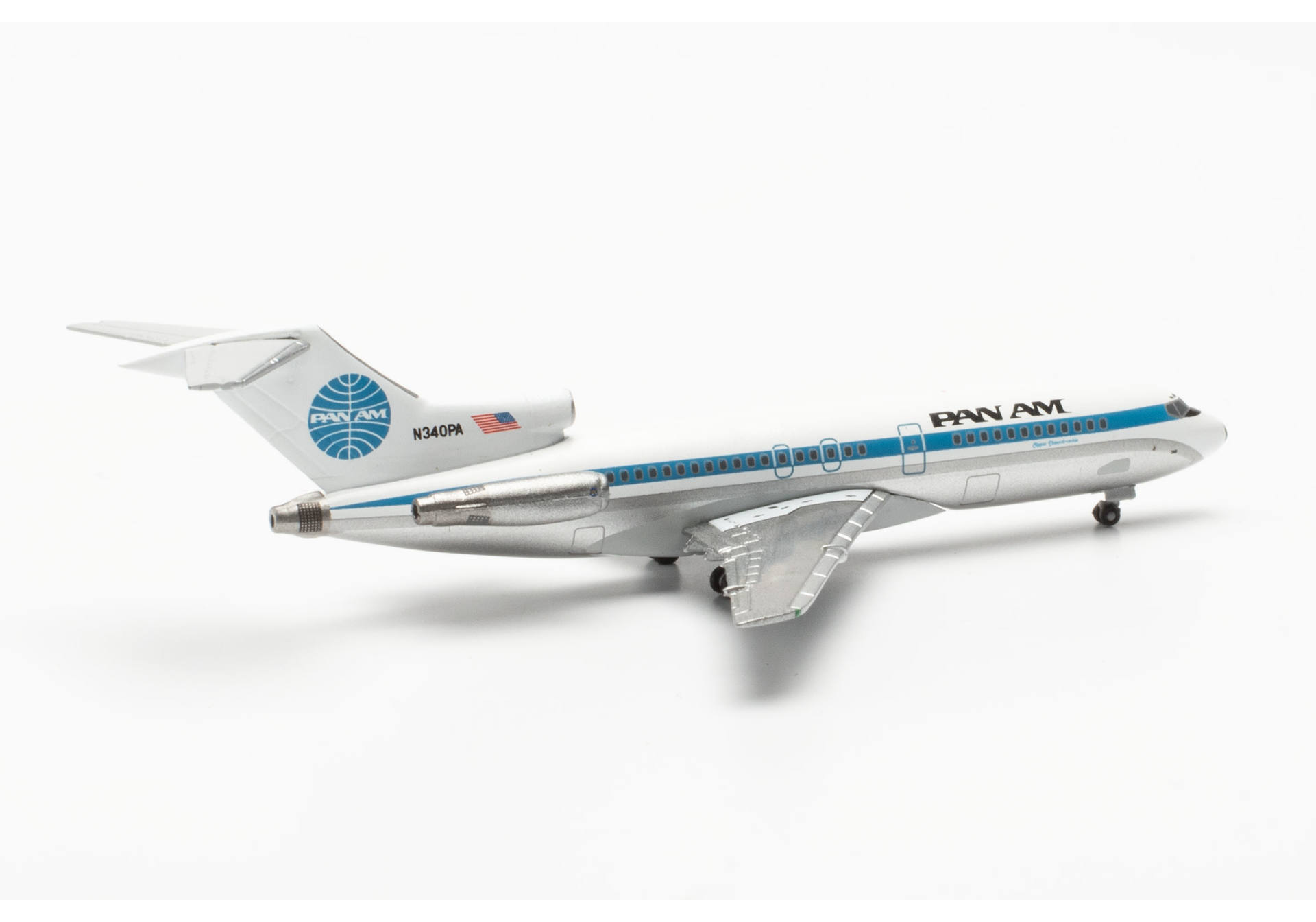 Herpa Wings 537285 | Pan Am Boeing 727-100 | 1:500