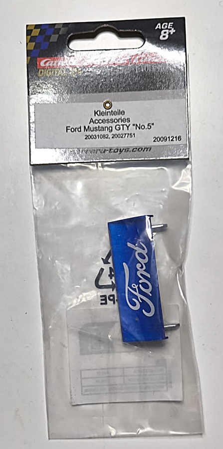 20091216 Carrera 1:32 | Kleinteile | Ford Mustang GTY No. 5 (27751, 31082)