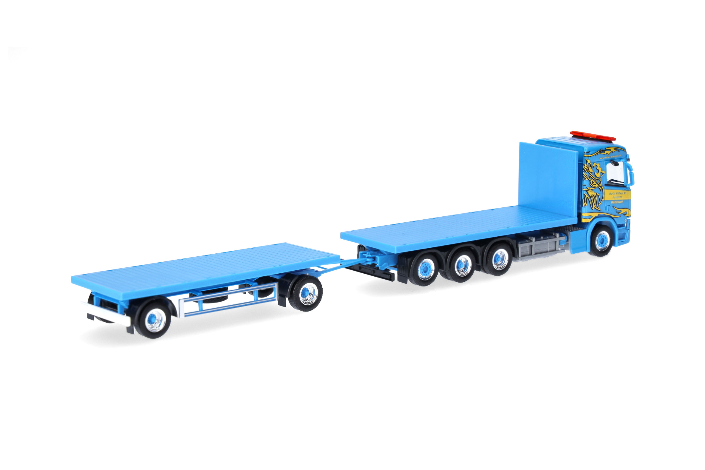 Herpa 318631 | Scania CR 20 ND Rungen-Hängerzug | Martin Wittwer | 1:87