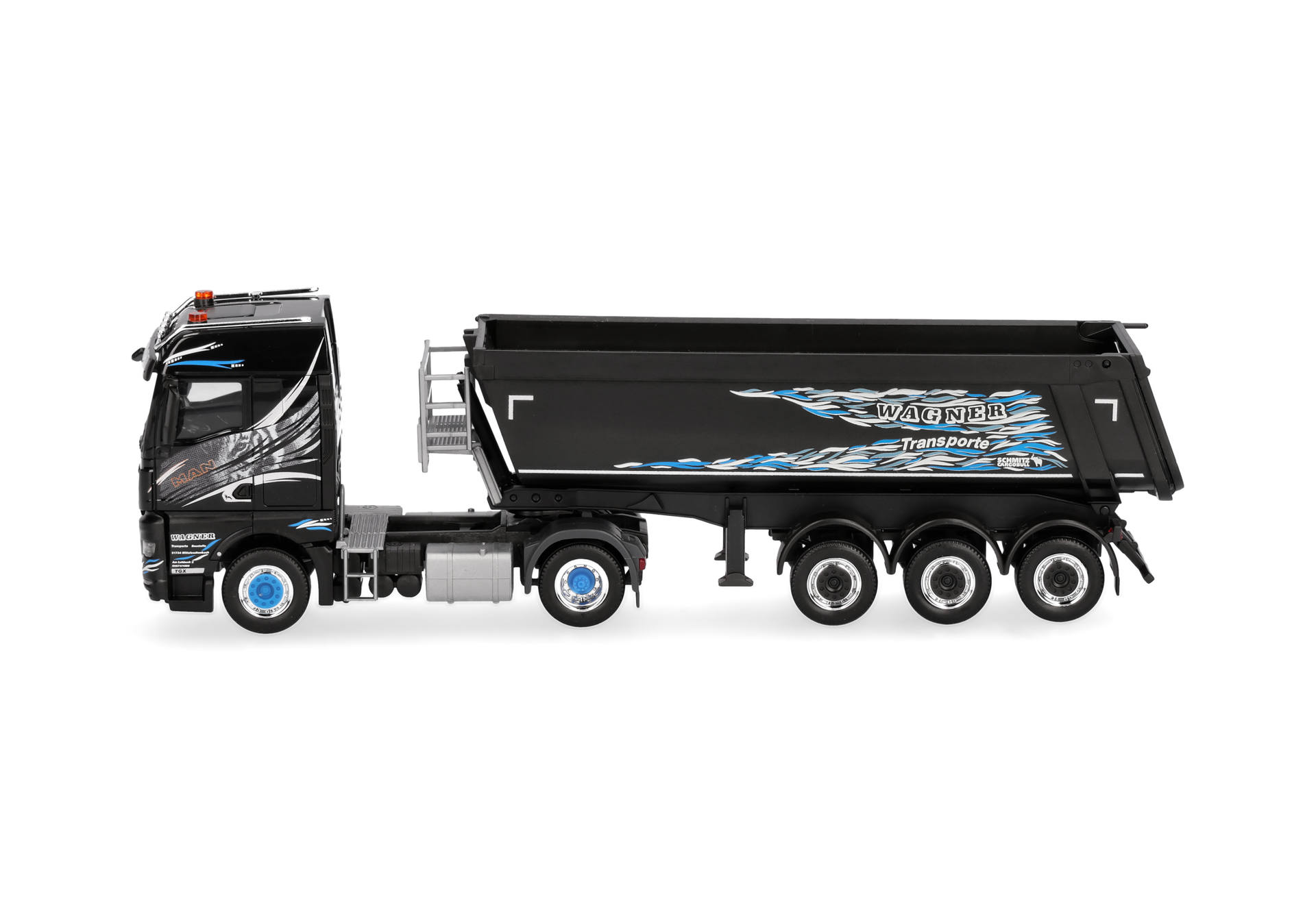 Herpa 319928 | MAN TGX GM | Kipp-Sattelzug | Wagner Mitteleschenbach| 1:87