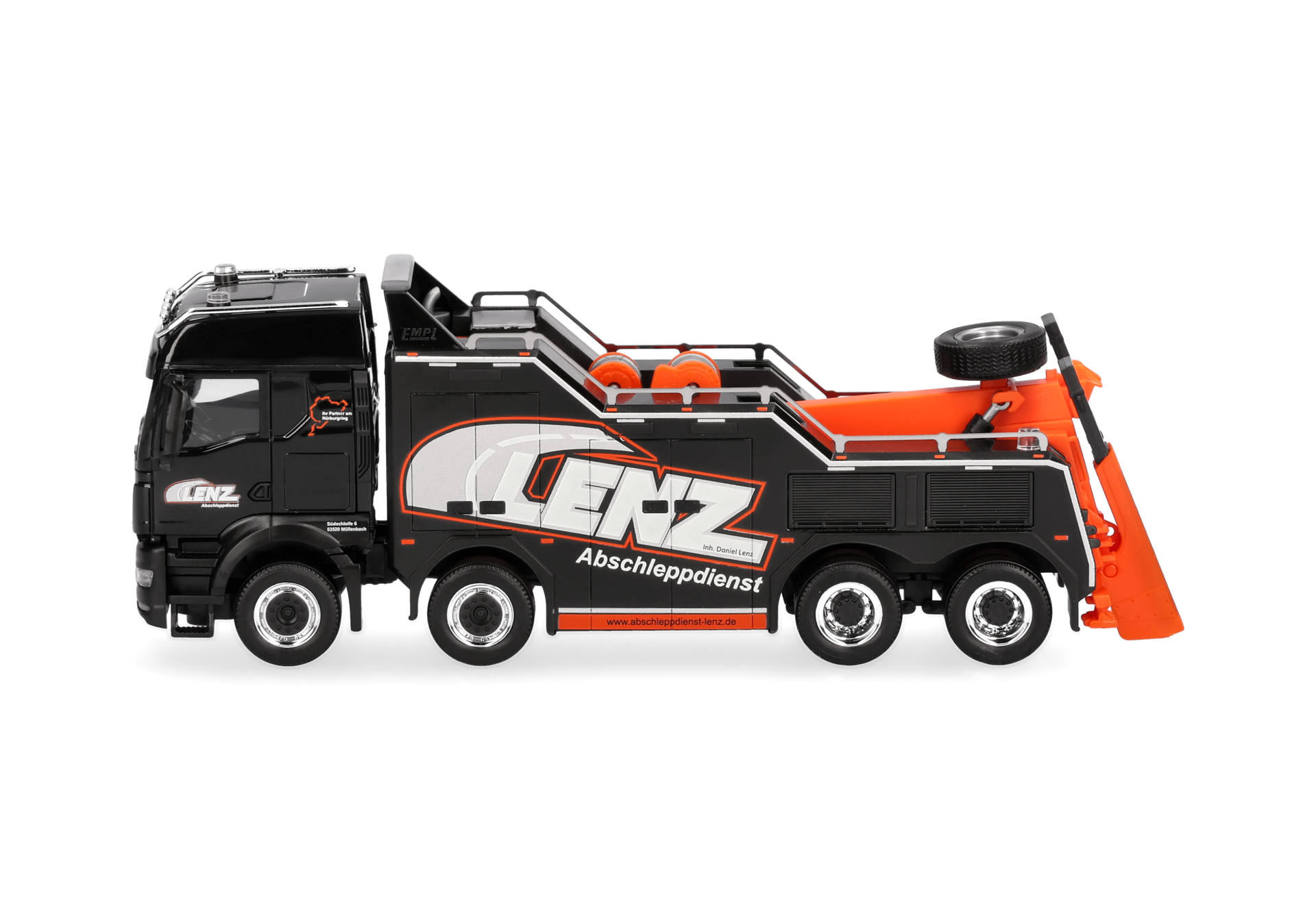 Herpa 320634 | MAN TGS TM Empl Bison Bergefahrzeug | Lenz | 1:87