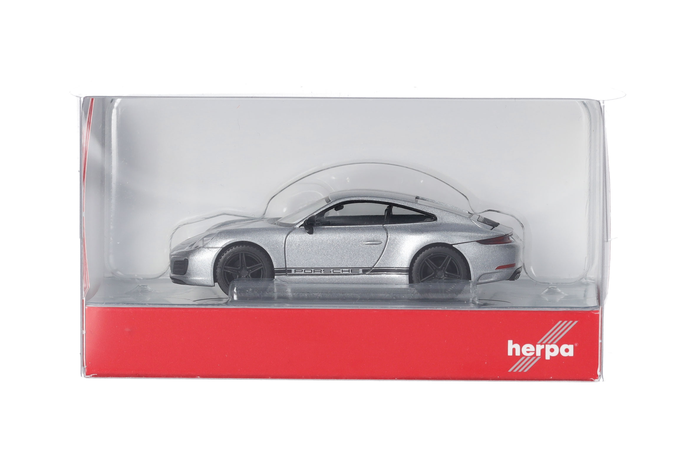 Herpa 430418 | Porsche 911 (991) Carrera 4 S | silber | 1:87