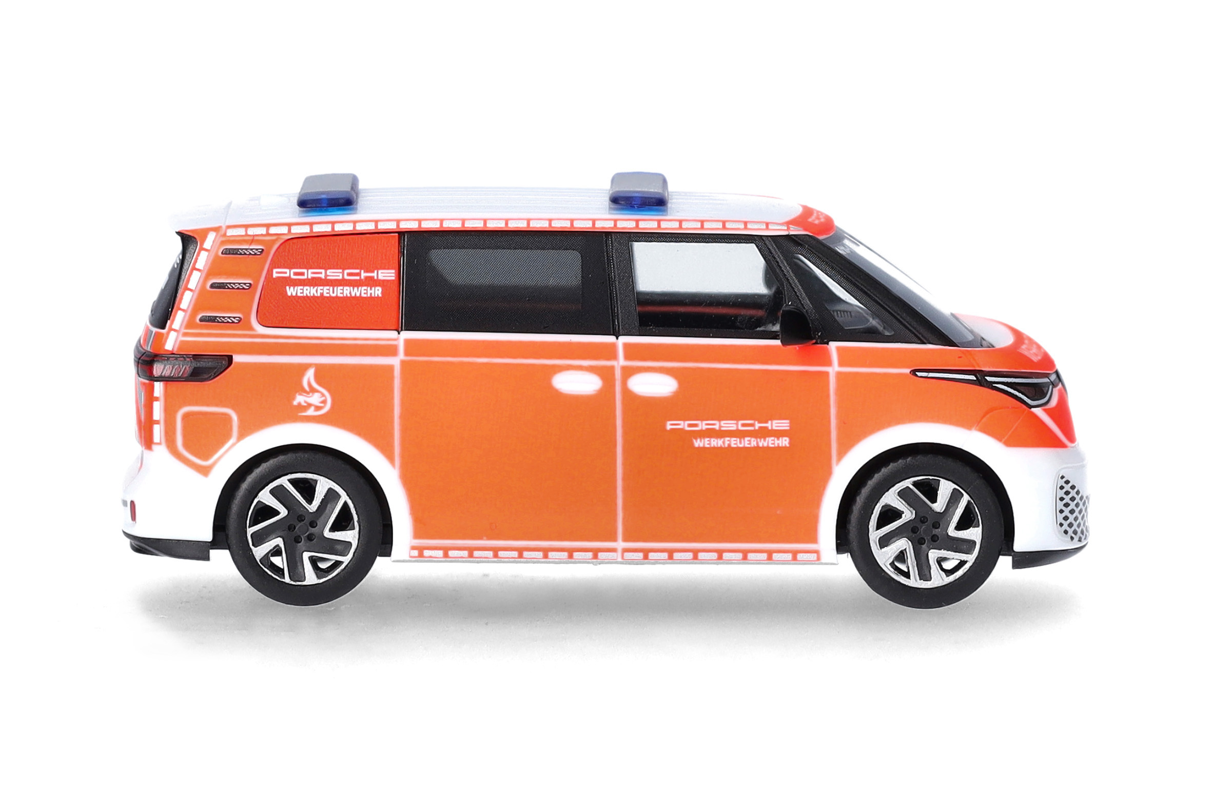 Herpa 098342 | Volkswagen (VW) ID. Buzz | Werkfeuerwehr Porsche | 1:87