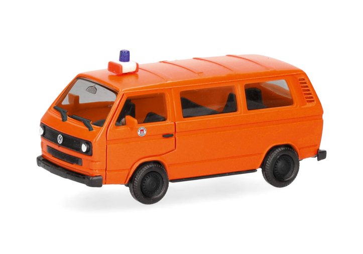 Herpa 099844 | Volkswagen (VW) T3 Bus | Berliner Feuerwehr | 1:87