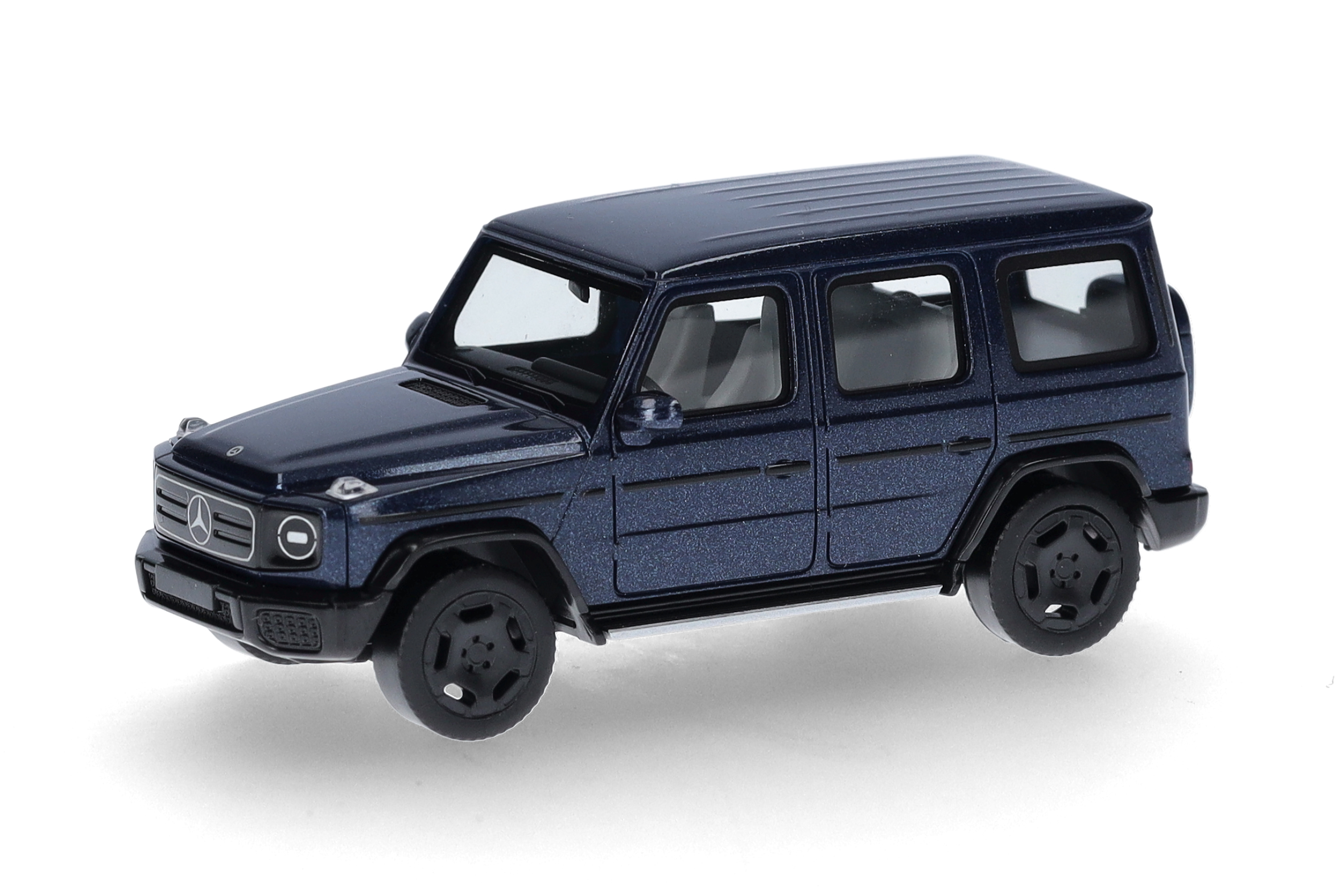 Herpa 431194 | Mercedes-Benz G580 mit EQ-Technologie | sodalithblaumetallic | 1:87