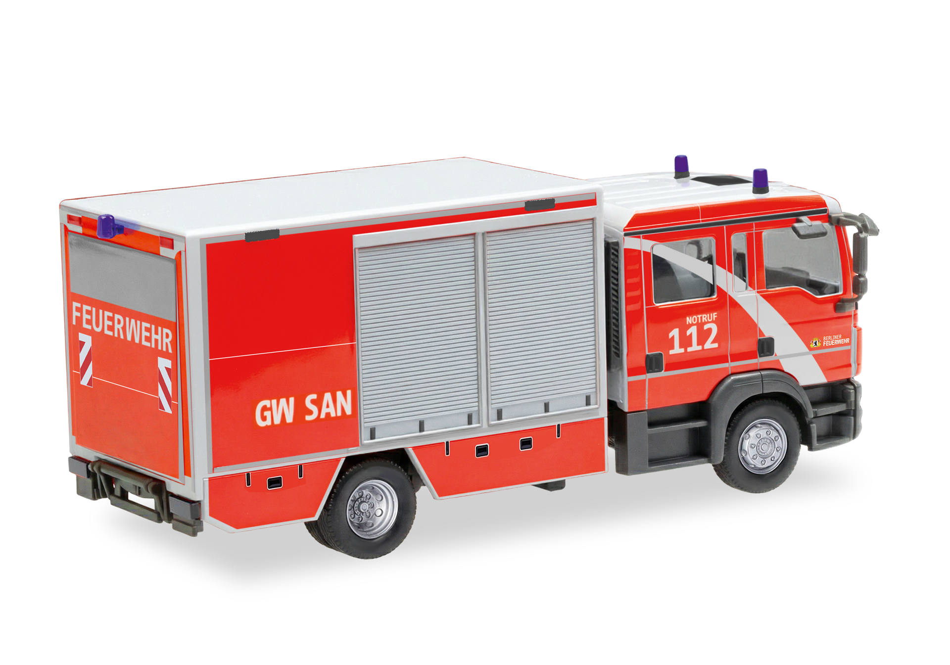 Herpa 099585 | MAN TGL Euro6 GW-SAN | Berliner Feuerwehr | 1:87