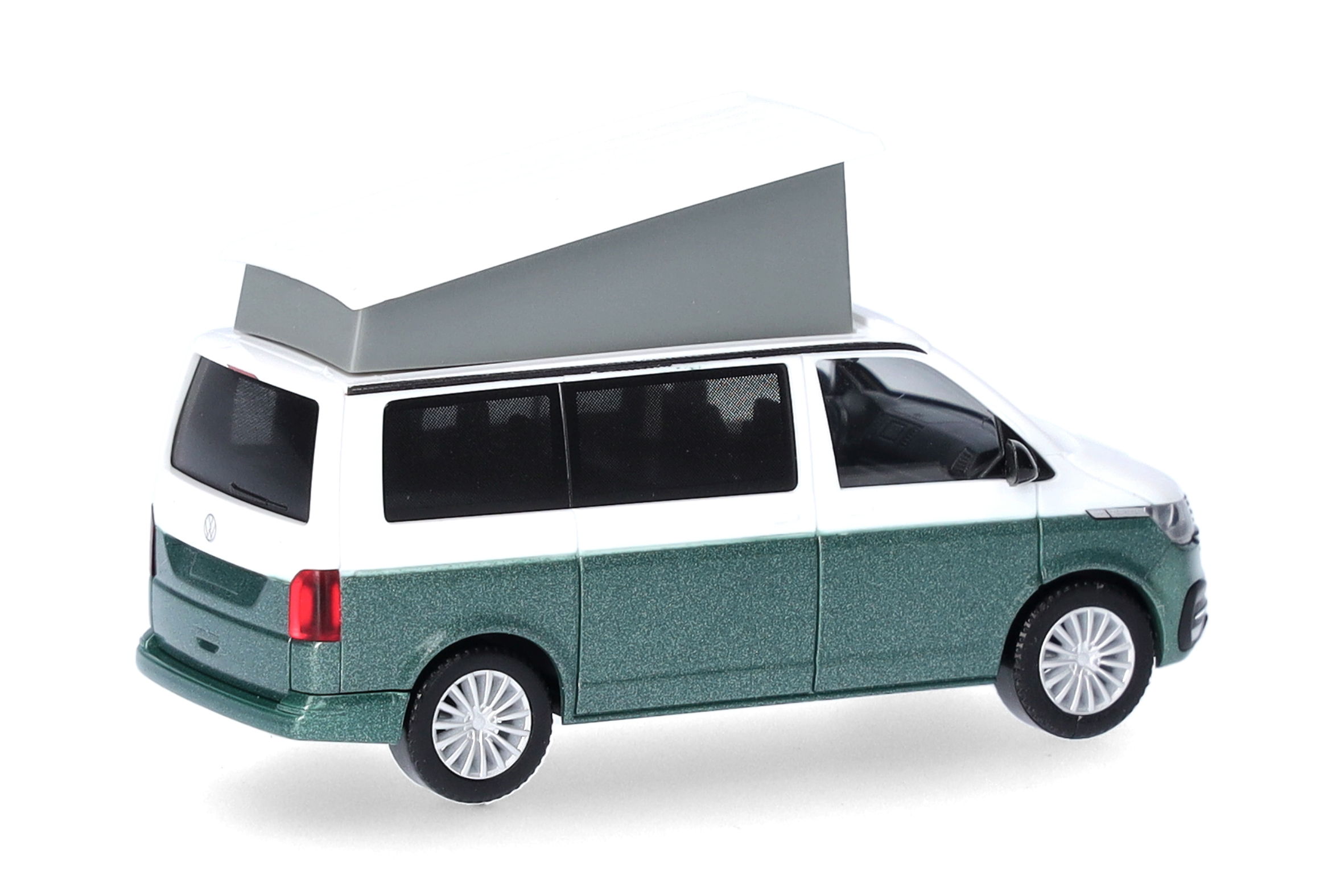 Herpa 096805-004 | VW T6.1 California | Candy Weiß/Bay Leaf Green metallic | 1:87