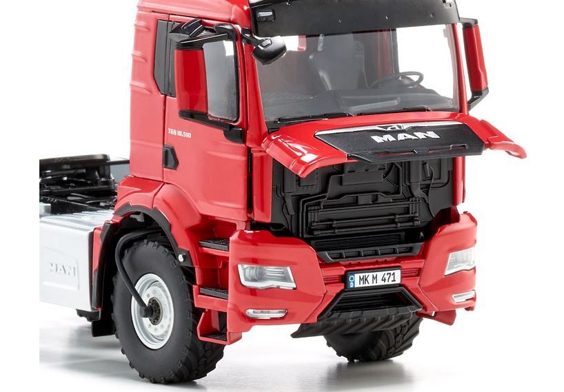 Wiking 077653 | MAN TGS 18.510 4x4 BL 2-Achs Zugmaschine | rot |1:32
