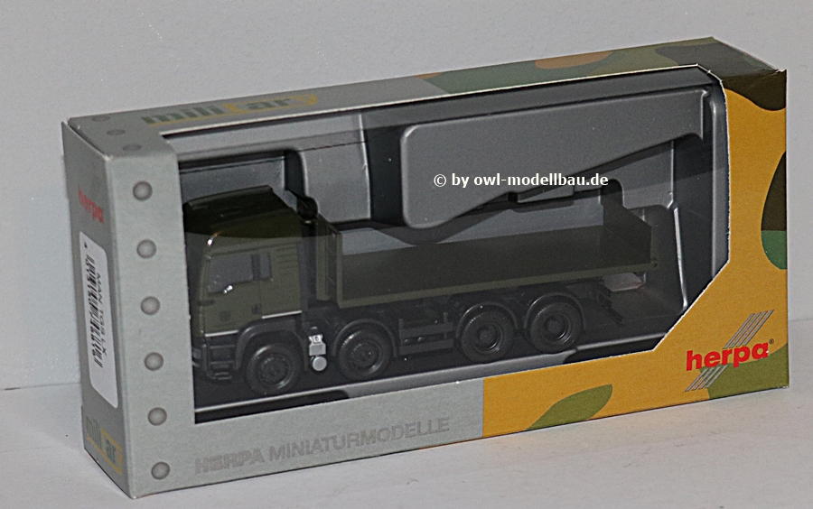 Herpa 746816 - MAN TGS LX 8x4 Wechsellader-LKW - Bundeswehr. 1:87