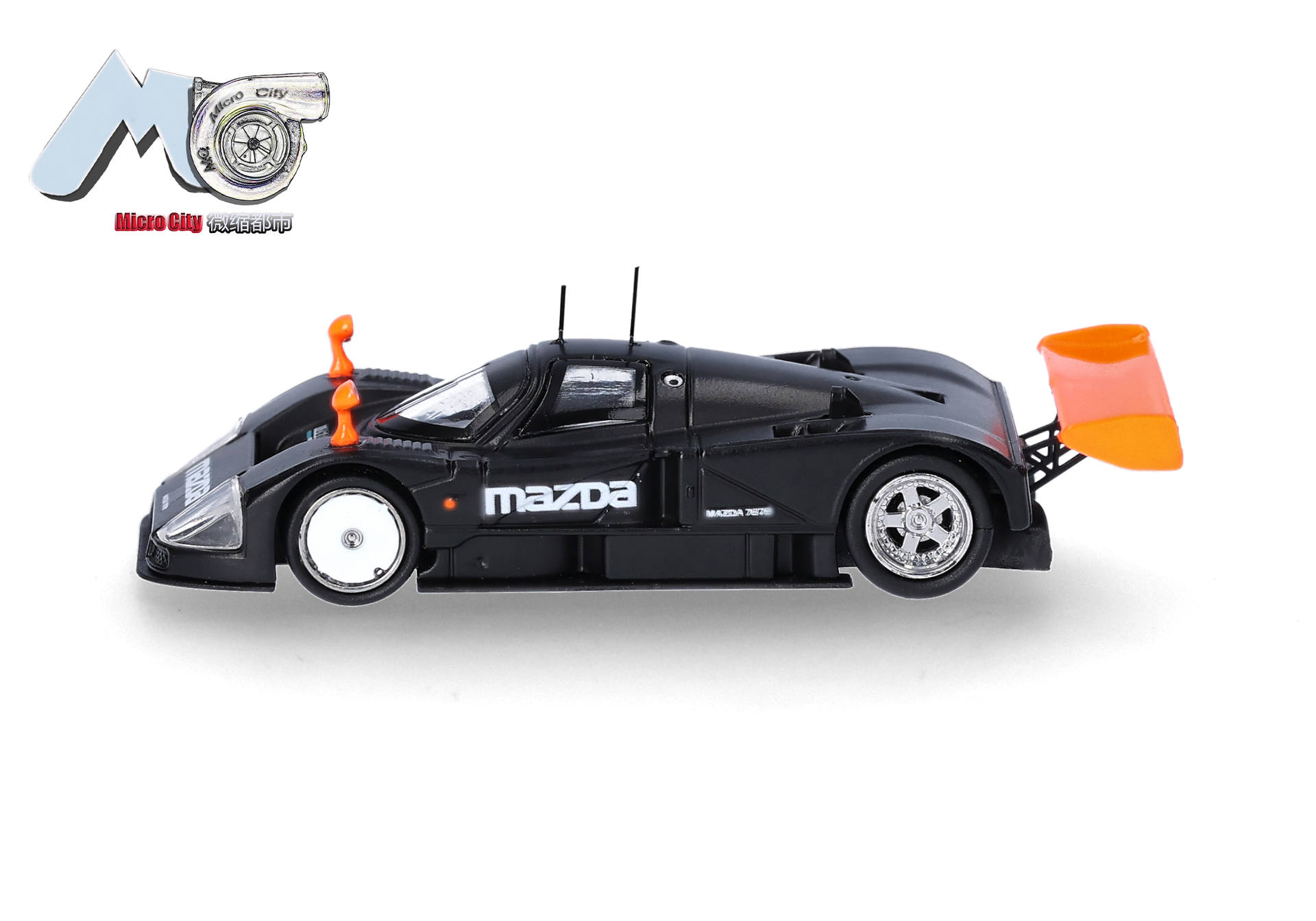 Herpa MicroCity 87MC000096 | Mazda 787B | schwarz | 1:87