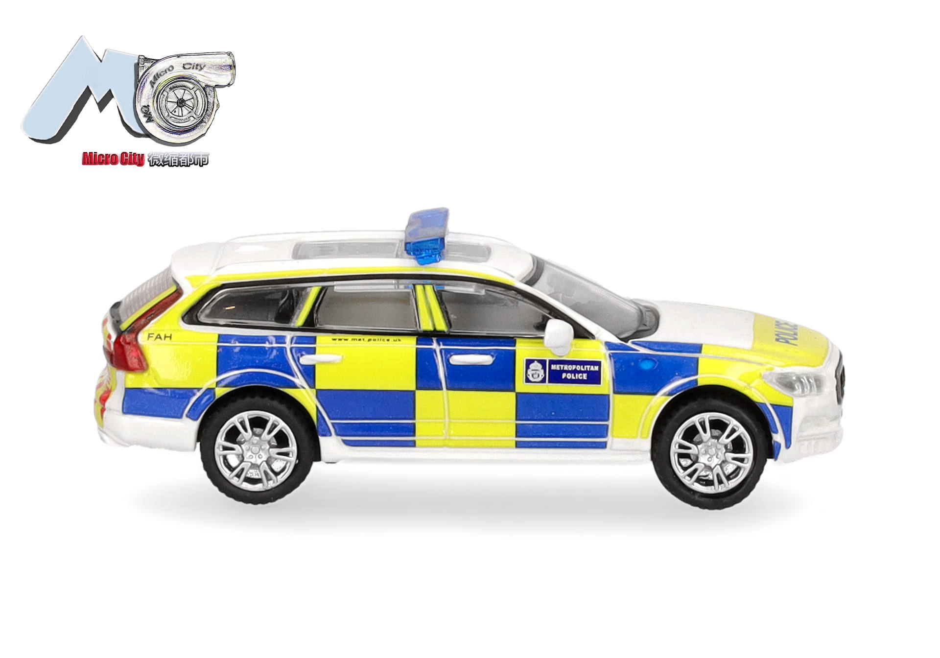 MicroCity 87MC000022 | Volvo V90 | Police UK (ab 2017) | 1:87