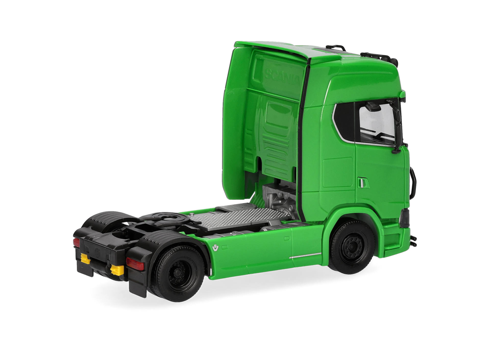 Herpa 310116-006 | Scania CS 20 Hochdach | mit Lampenbügel u. Rammschutz | 2achs | grün | 1:87