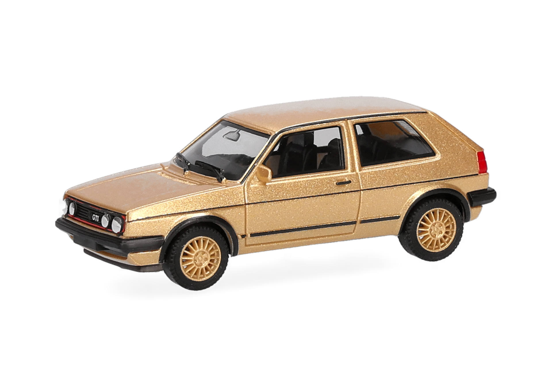 Herpa 430838-006 | Volkswagen (VW) Golf GTI | goldmetallic | 1:87
