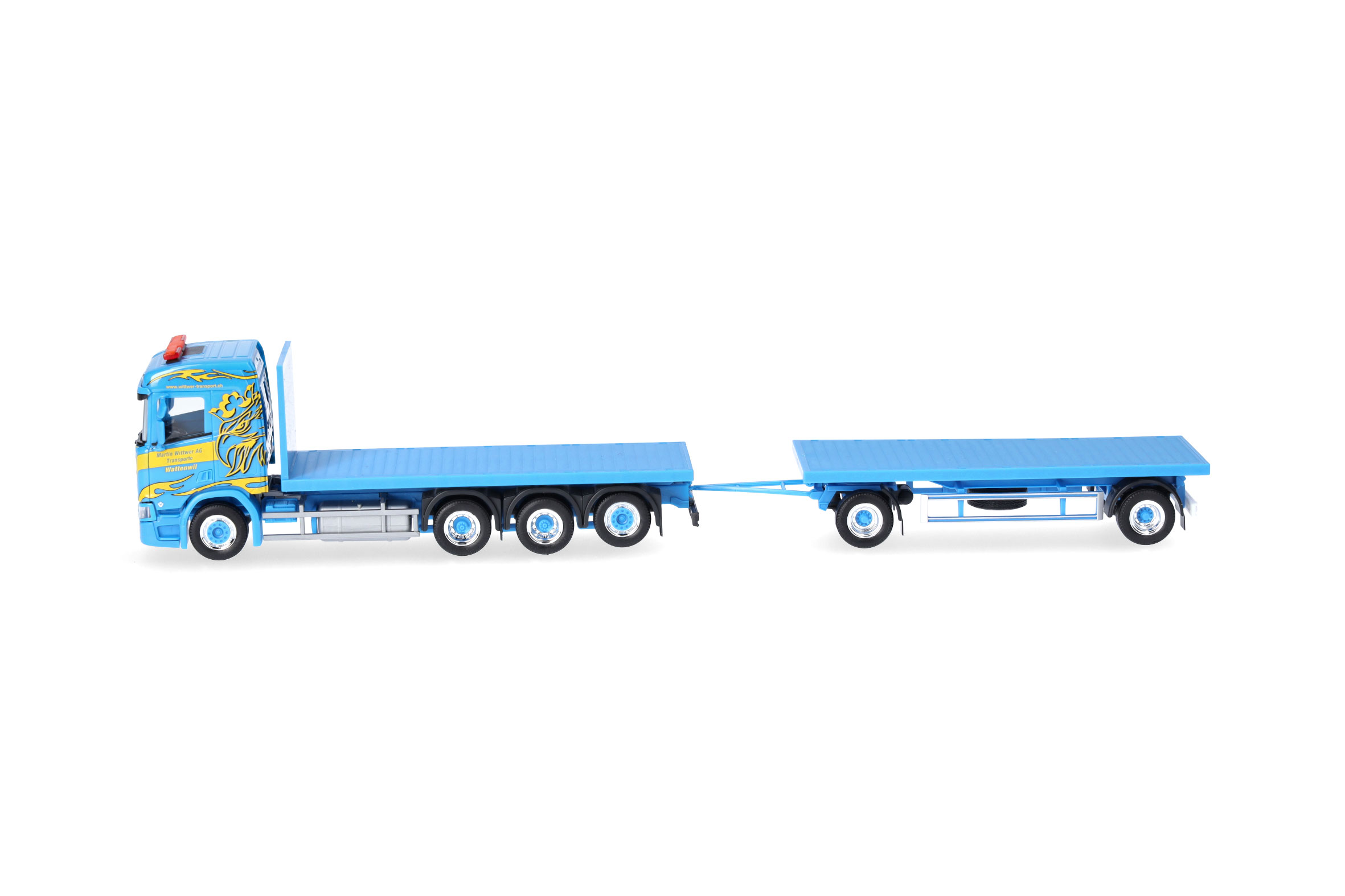 Herpa 318631 | Scania CR 20 ND Rungen-Hängerzug | Martin Wittwer | 1:87