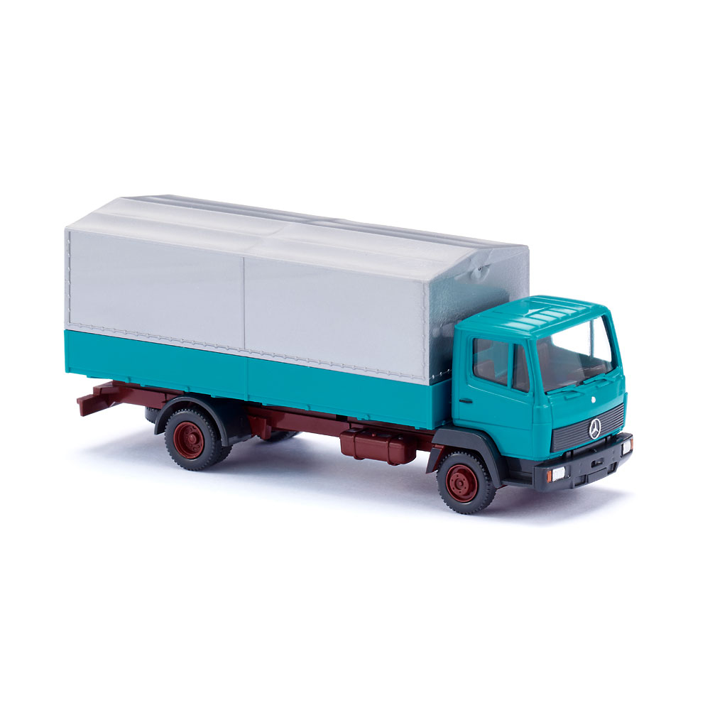Wiking 043121 | MB LP 814 | Pritschen-Lkw | türkis | 1:87