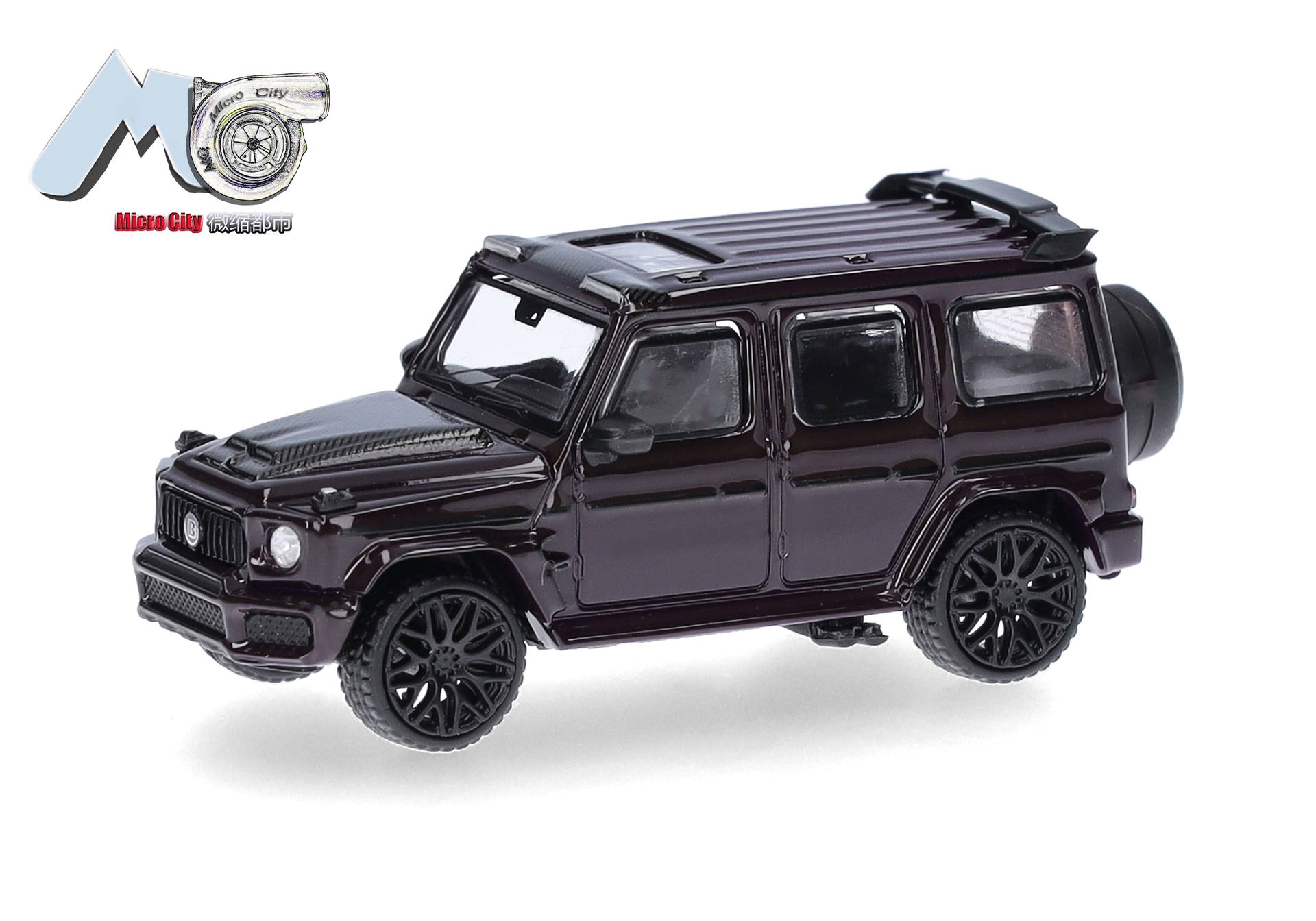 Herpa MicroCity 87MC000163 | Brabus G800 | lila | 1:87