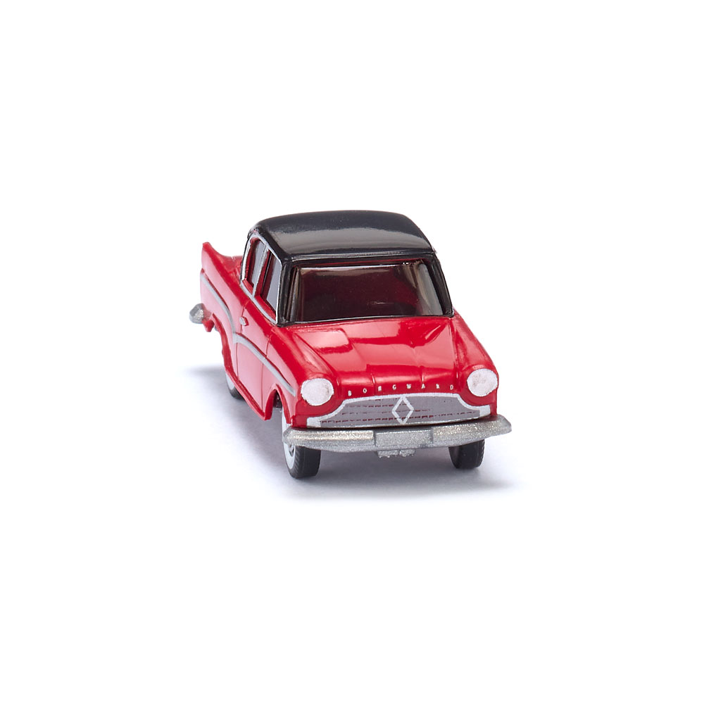 Wiking 018001 | Borgward Arabella | karminrot mit schwarzem Dach | 1:87