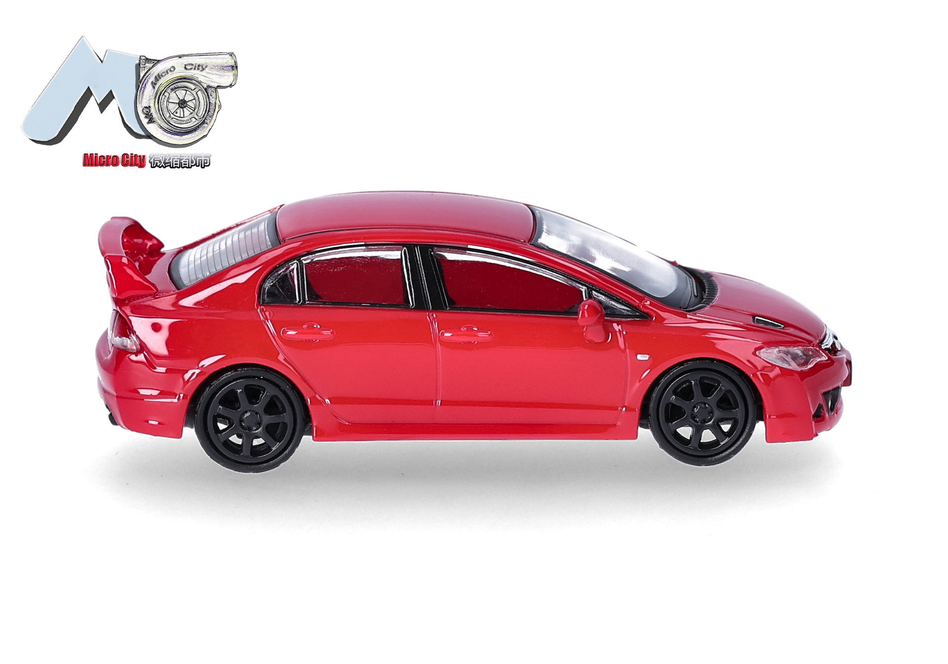 Herpa MicroCity 87MC000089 | Honda Civic FD2 | rot | 1:87