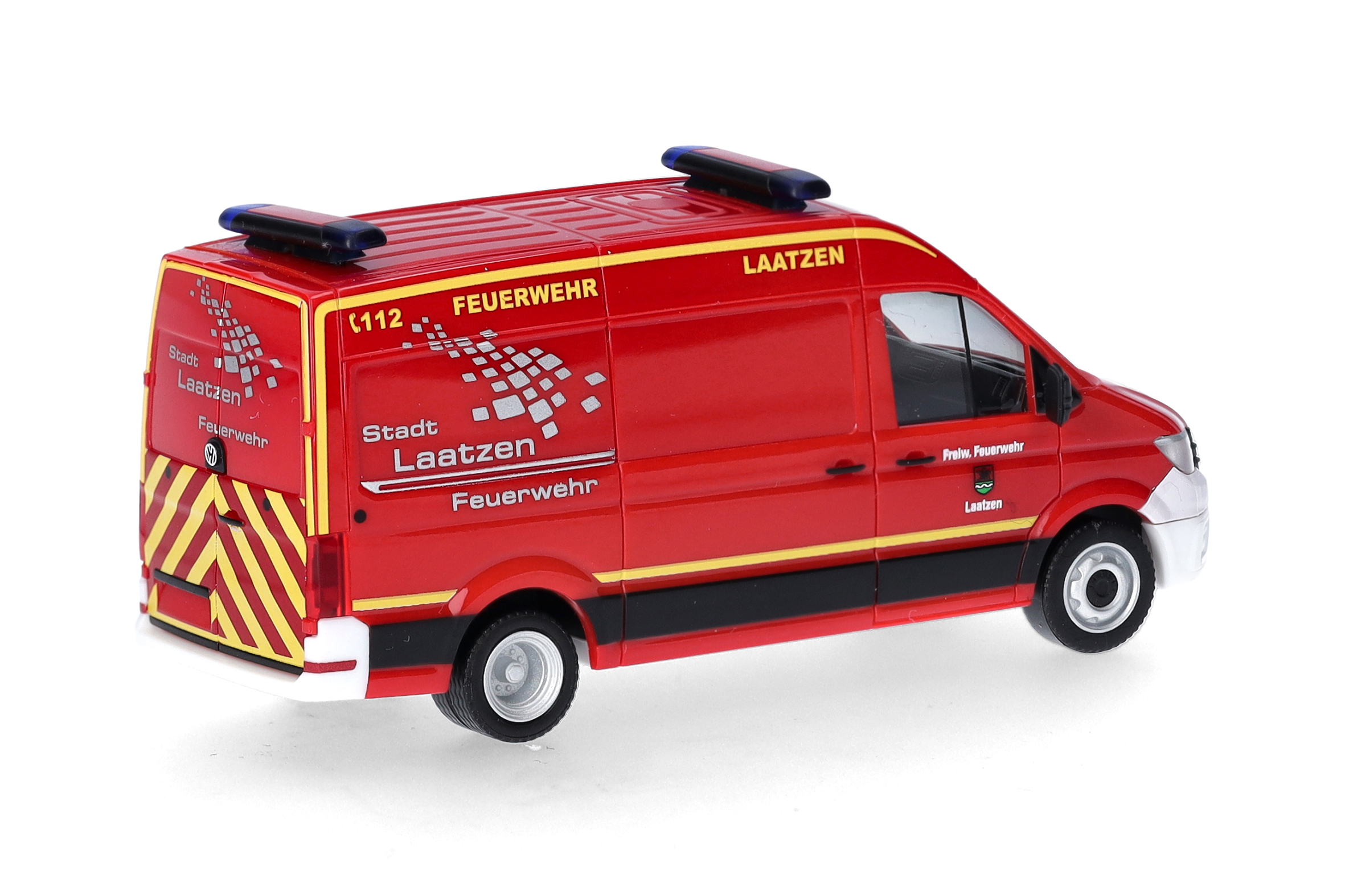 Herpa 098236 | Volkswagen (VW) Crafter Kasten Hochdach | FW Laatzen | 1:87