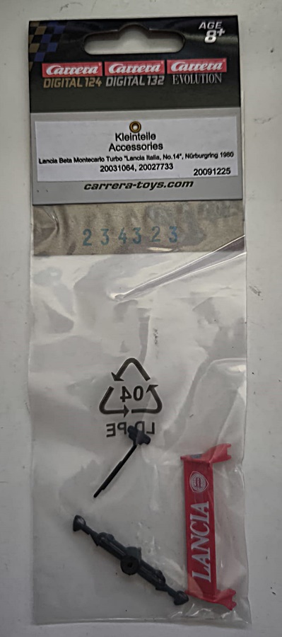 20091225 Carrera 132 | Kleinteile | Lancia Beta Montecarlo Turbo | Lancia Italia