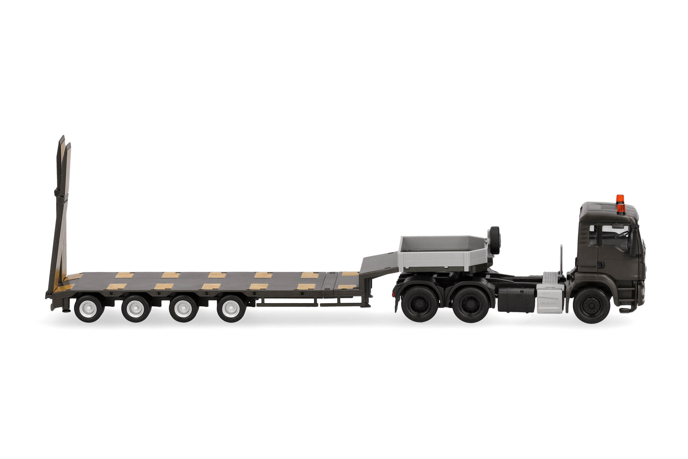 Herpa 747233 | MAN TGS M Semitieflade-Sattelzug | Serbische Streitkräfte | 1:87