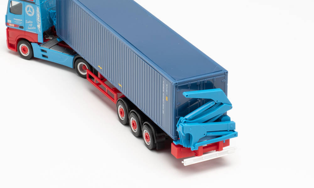 Herpa 313919 - Mercedes-Benz Actros Container-Seitenlader - Frankenbach. 1:87