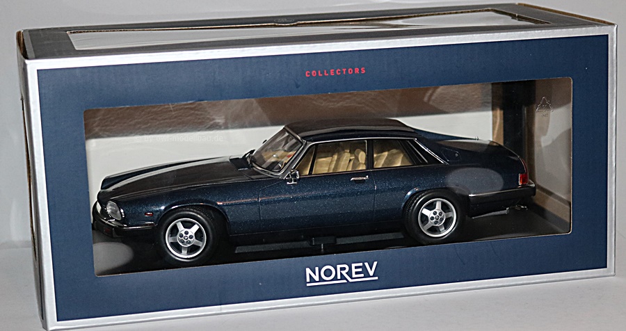Norev 182622 | Jaguar XJ-S Coupé | 1988 | blau metallic | 1:18