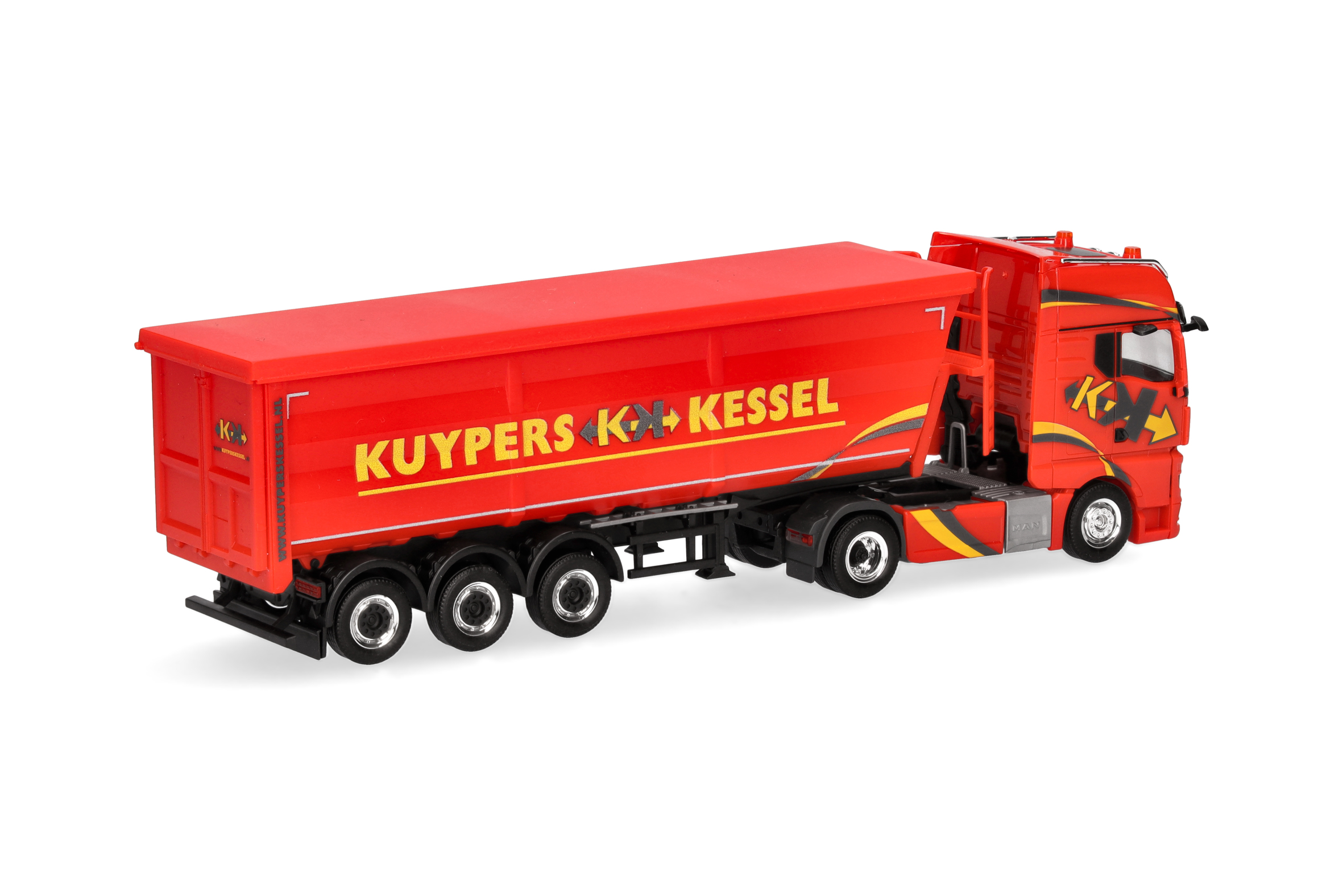Herpa 319065 | MAN TGX GX Stahlmulden-Sattelzug | Kuypers | 1:87