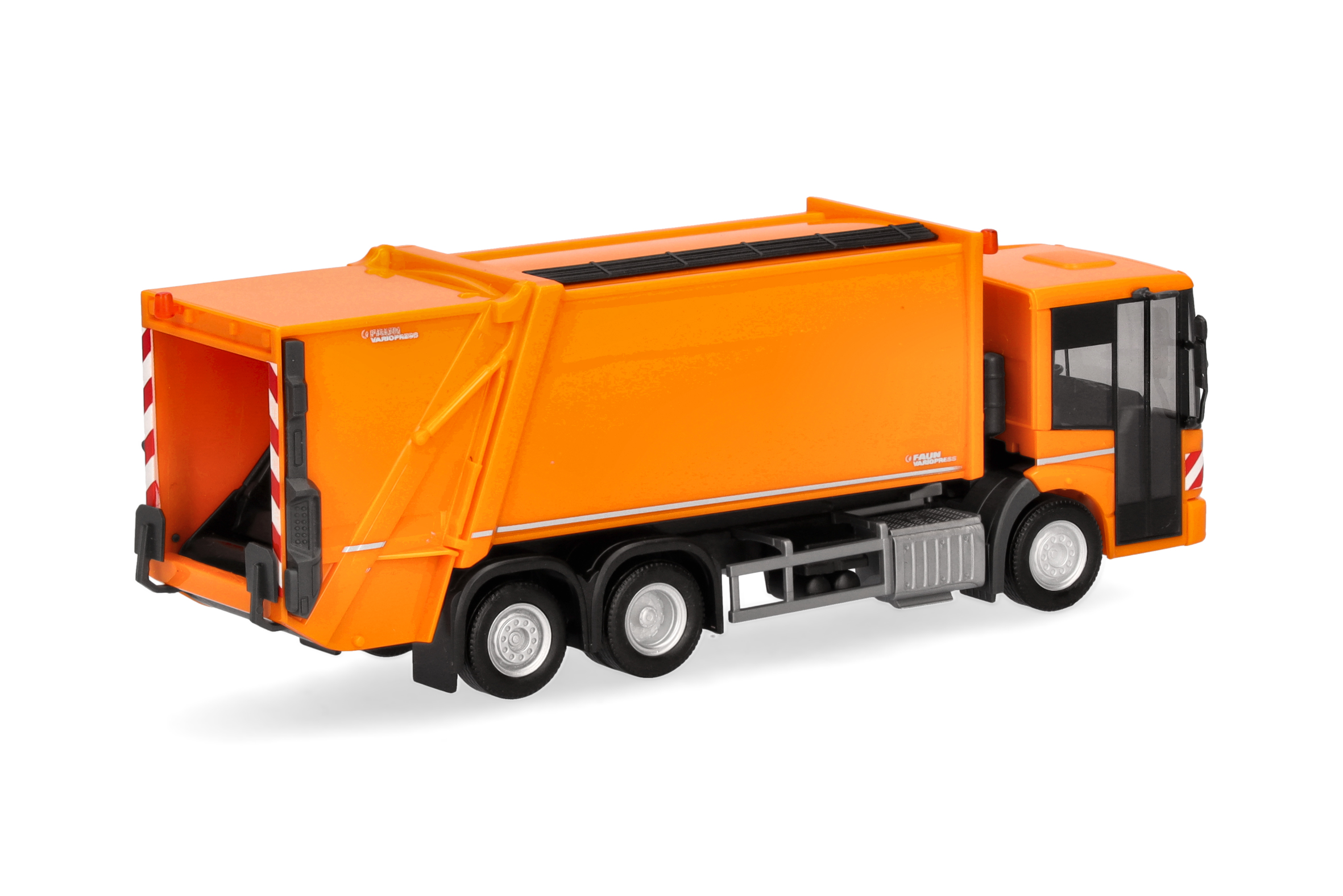Herpa  319003 | MB Econic Pressmüllfahrzeug | FAUN VARIOPRESS | kommunalorange | 1:87