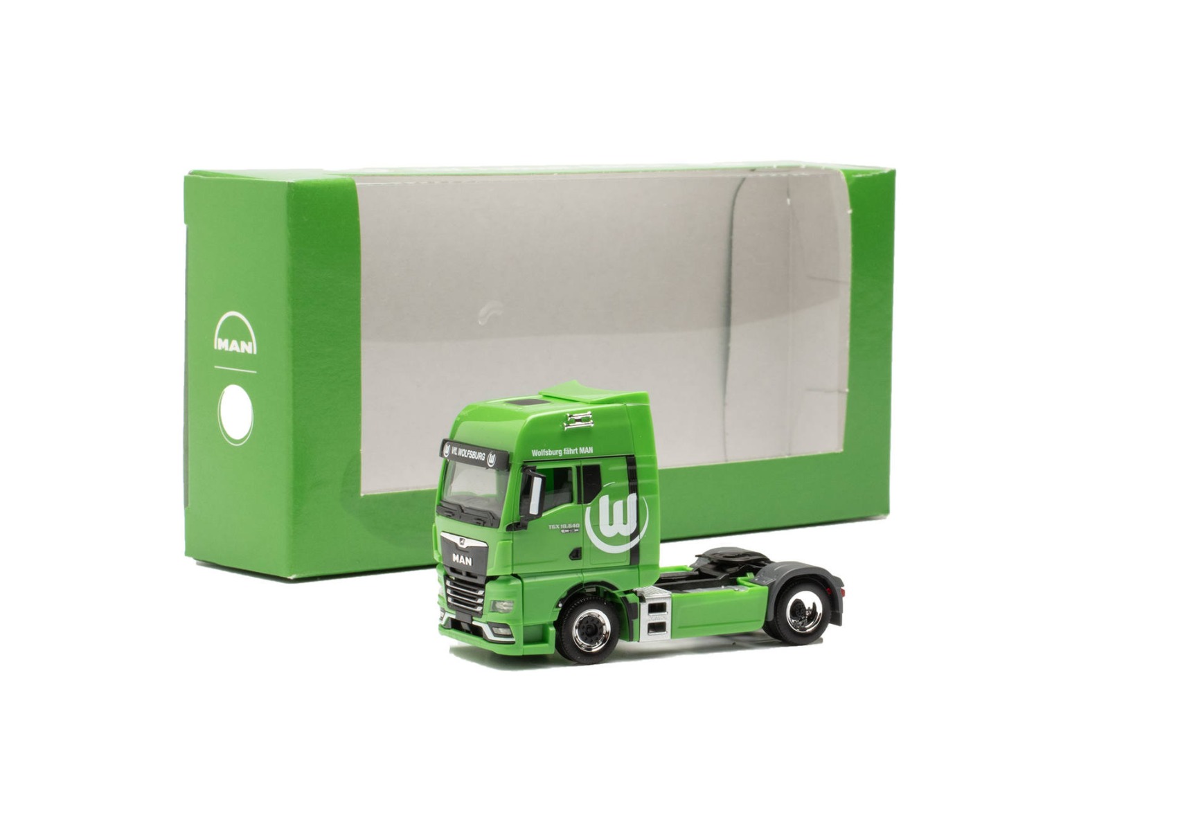 Herpa 944946 | MAN TGX GX Zugmaschine | VFL Wolfsburg | 1:87