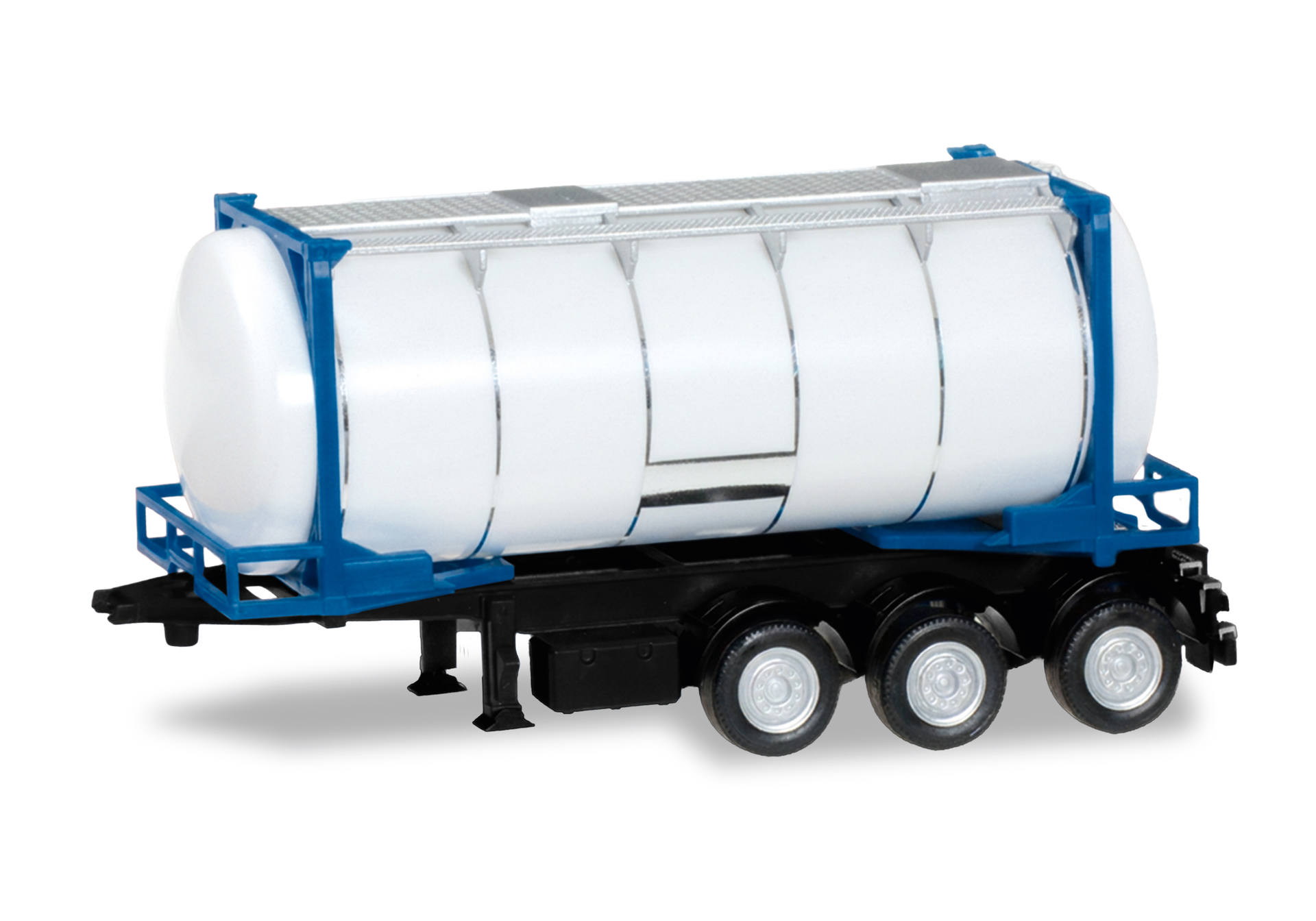 Herpa Zubehör 076678-003 | 26ft. Containerauflieger 3achs mit Swap-Container | 1:87