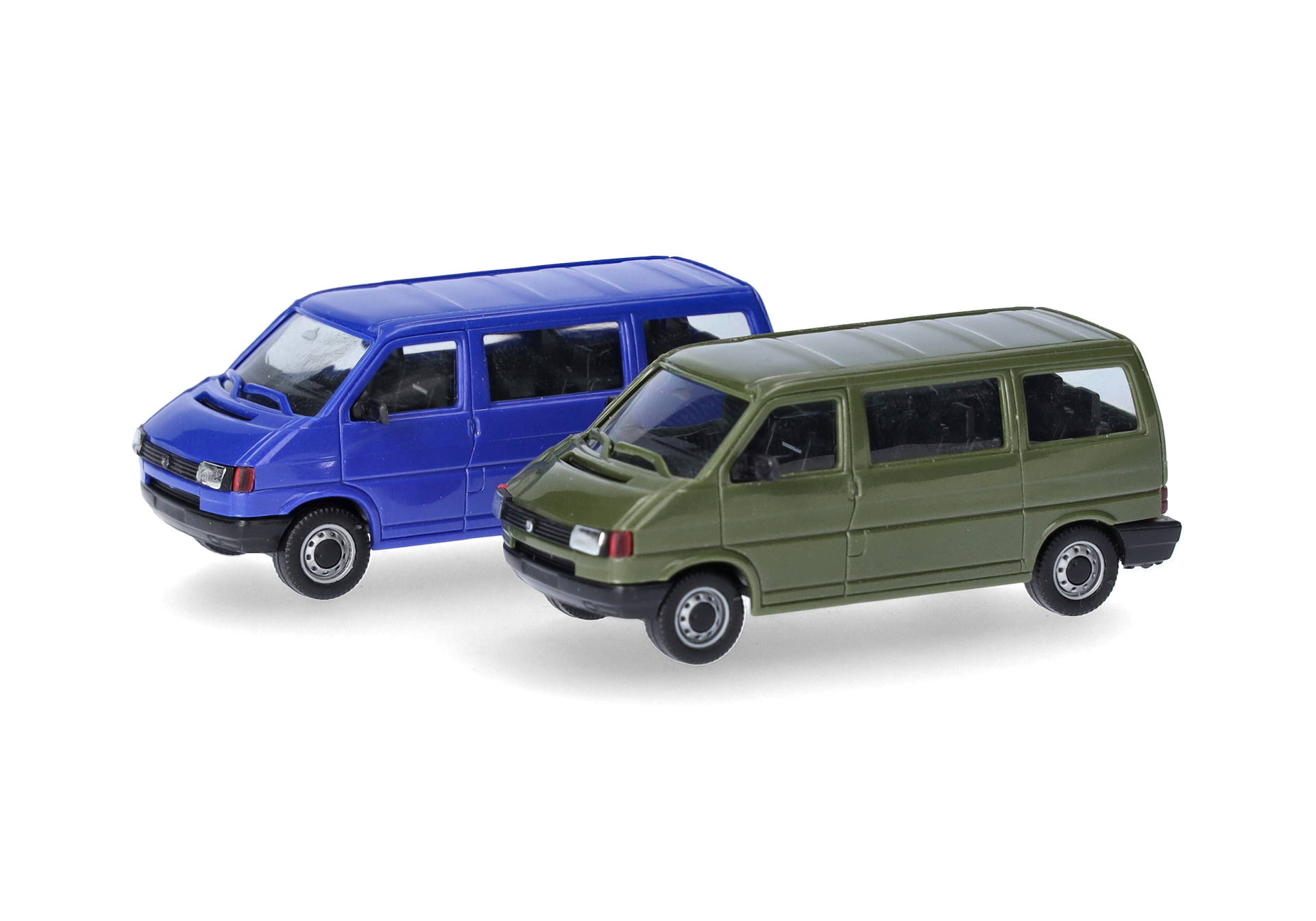 Herpa MiniKit 012805-002 |  VW T4 Kasten | olivgrün/ultramarinblau | 1:87