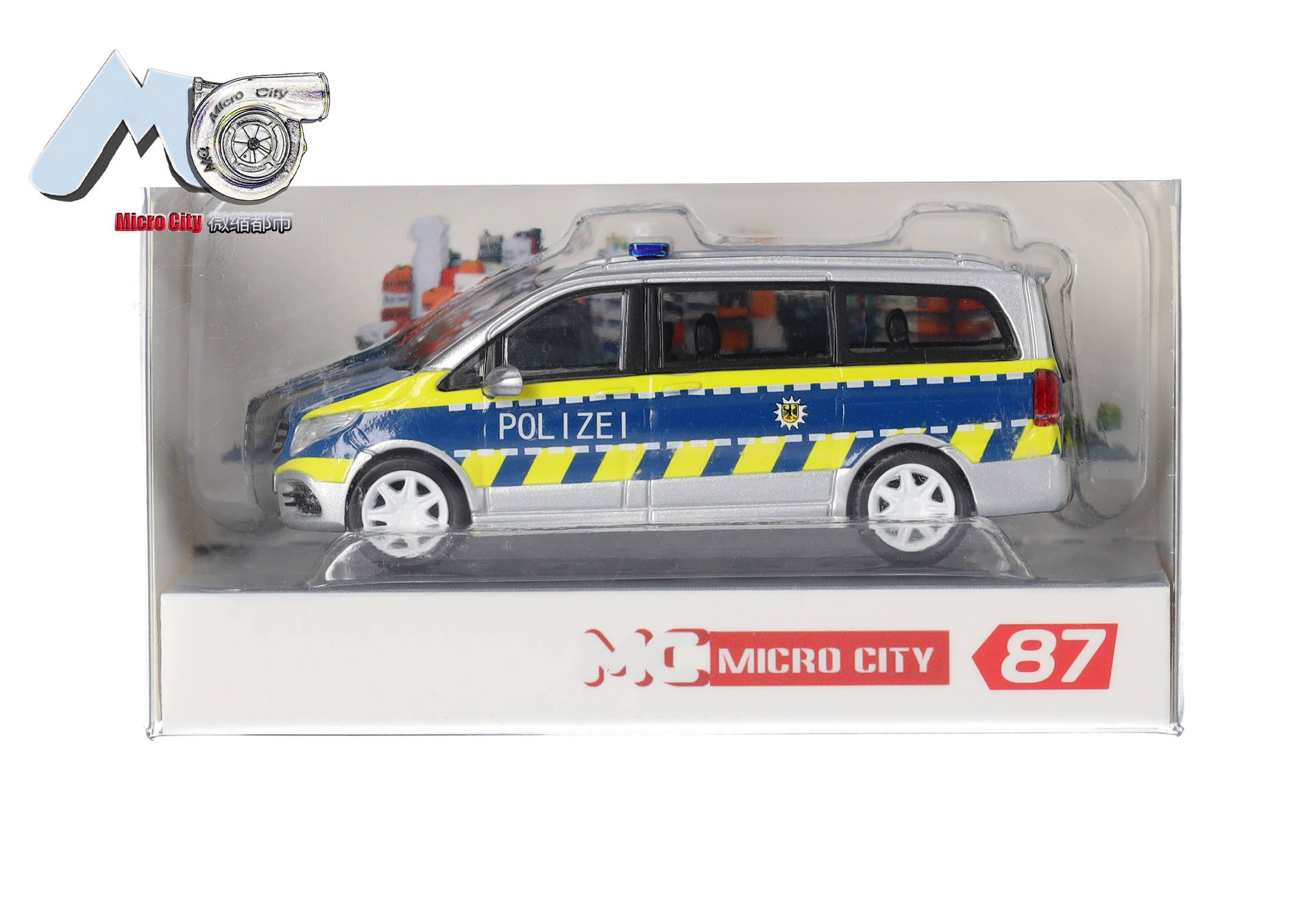 Herpa MicroCity 87MC000079 | Mercedes-Benz V-Klasse | Polizei | 1:87