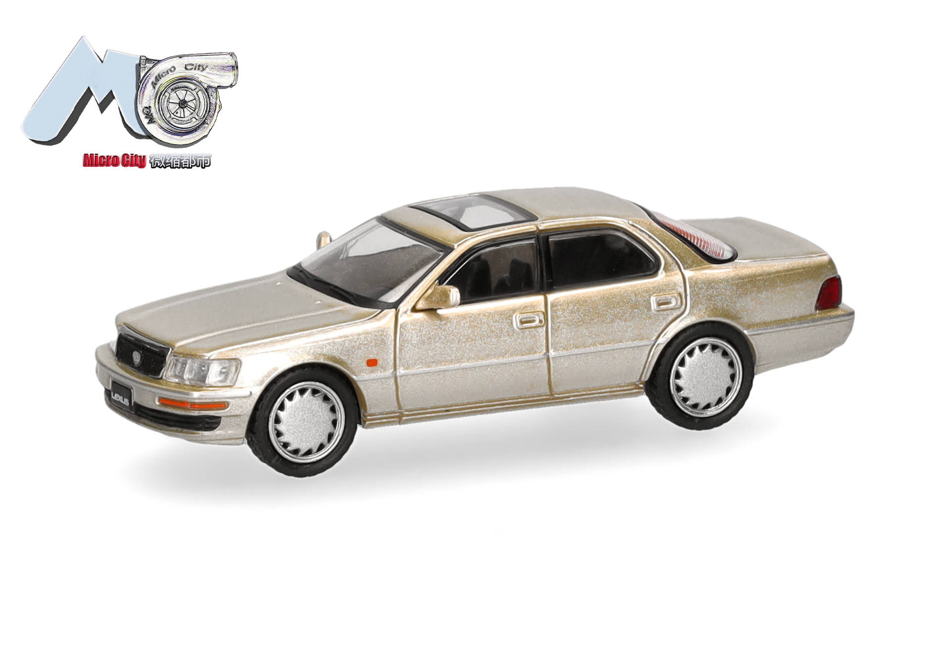 Herpa MicroCity 87MC000135 | Lexus LS 400 | gold | 1:87
