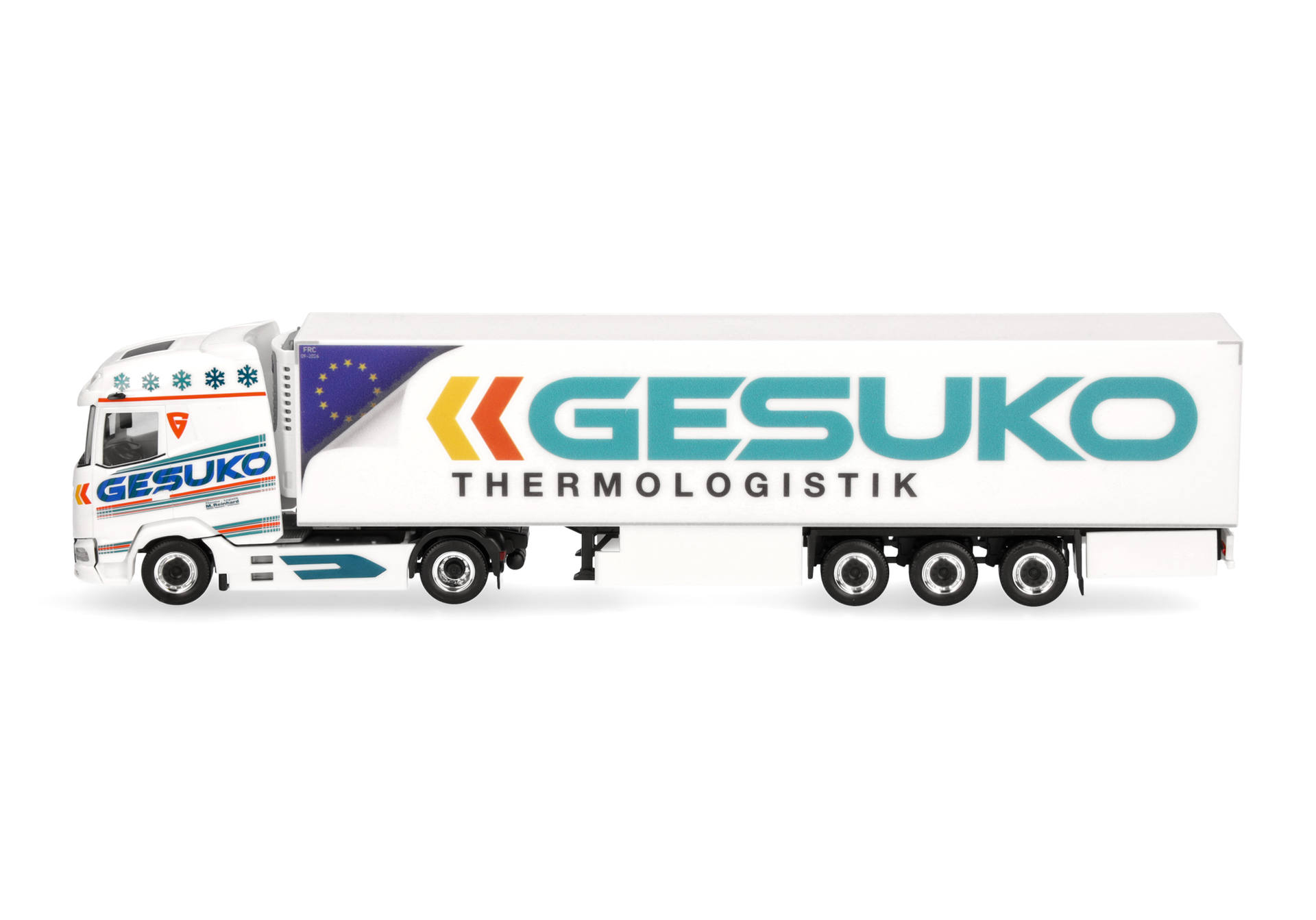 Herpa 320641 | DAF XG Kühlkoffer-Sattelzug | GESUKO | 1:87