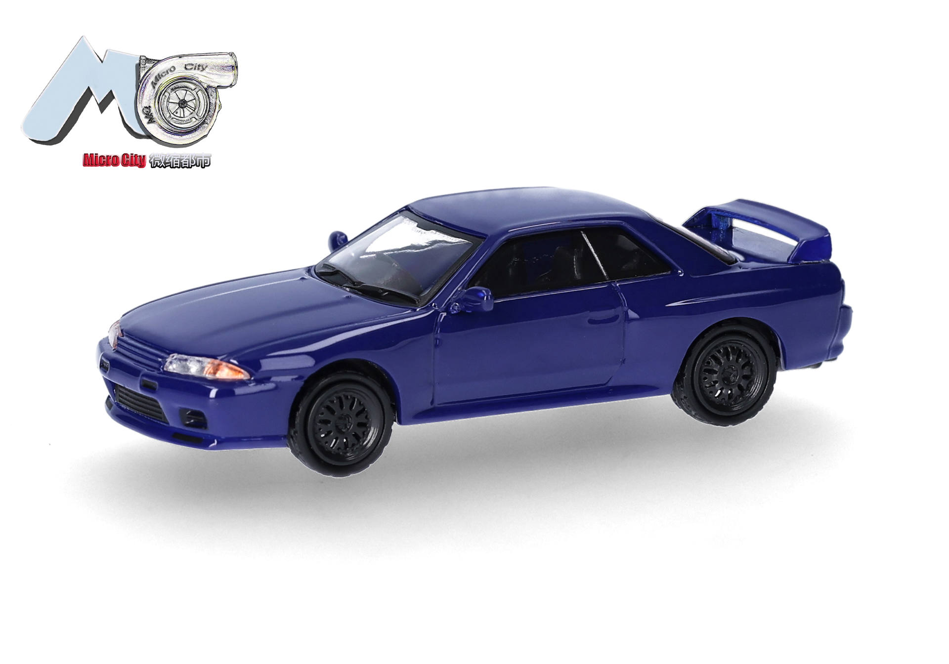 Herpa MicroCity 87MC000101 | Nissan Skyline GTR32 | blau | 1:87